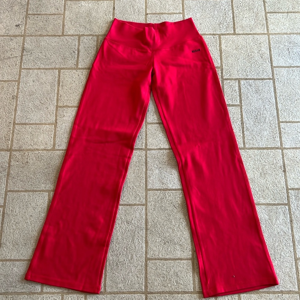 Bikram Yoga College Of India Wide Leg Pants M New